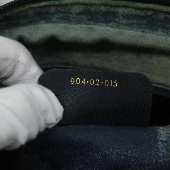 GUCCI GG Supreme Sherry Line Hand Bag PVC 2way Navy Red 904 02 015 Auth 68271 - Picture 12 of 16